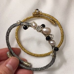 Pair of Florentine 🇮🇹 handmade bracelet